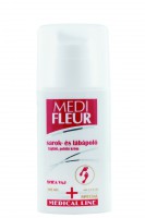 MEDIFLEUR  vyživujúci a zmäkčujúci krém na päty a chodidlá (bambucké maslo) 100ml